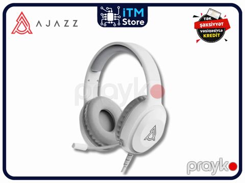 Simli qulaqlıq Ajazz AHW11 White — Bakı