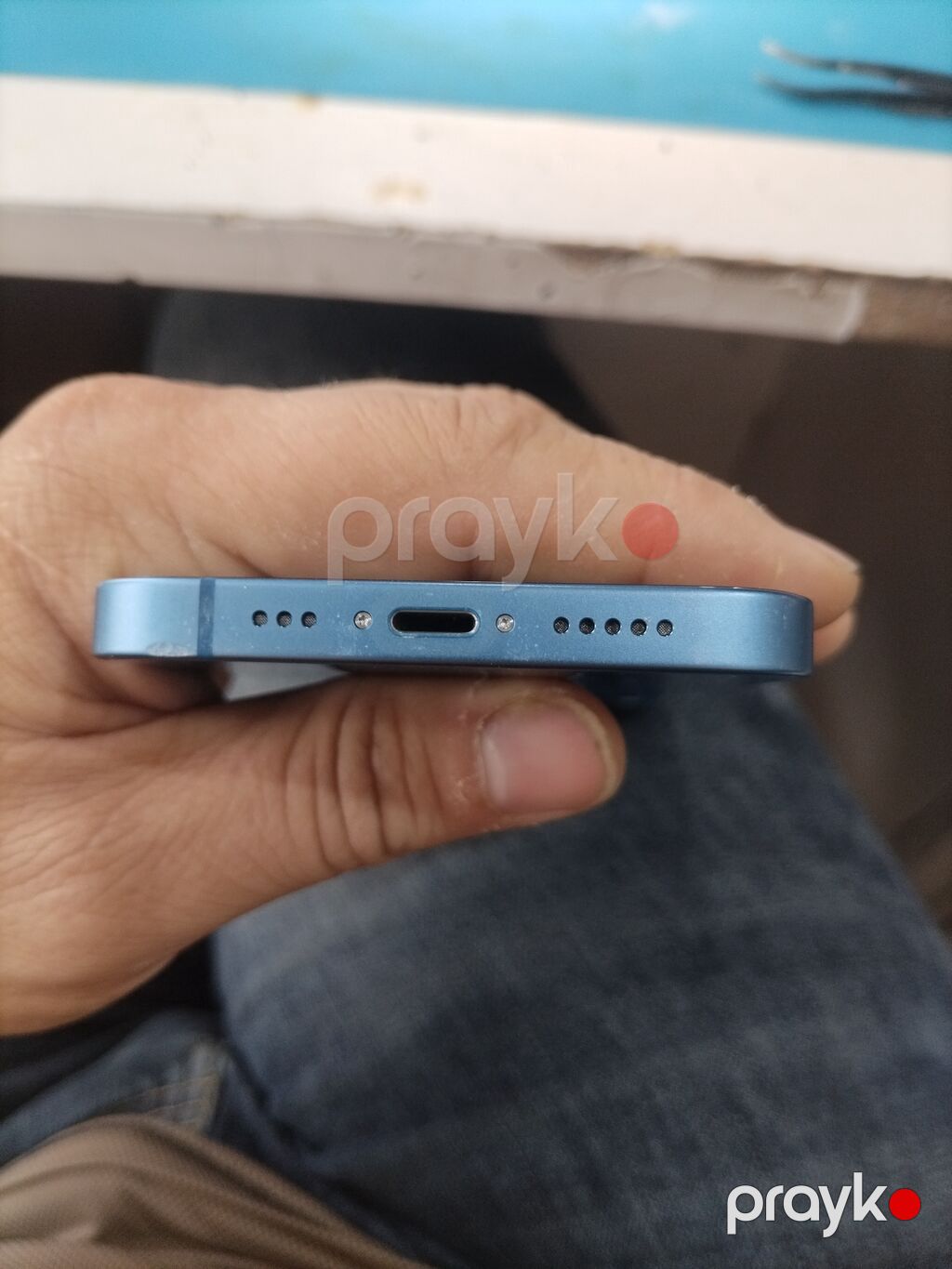IPhone 13, Mavi, Face ID — Apple iPhone, Gəncə (4)