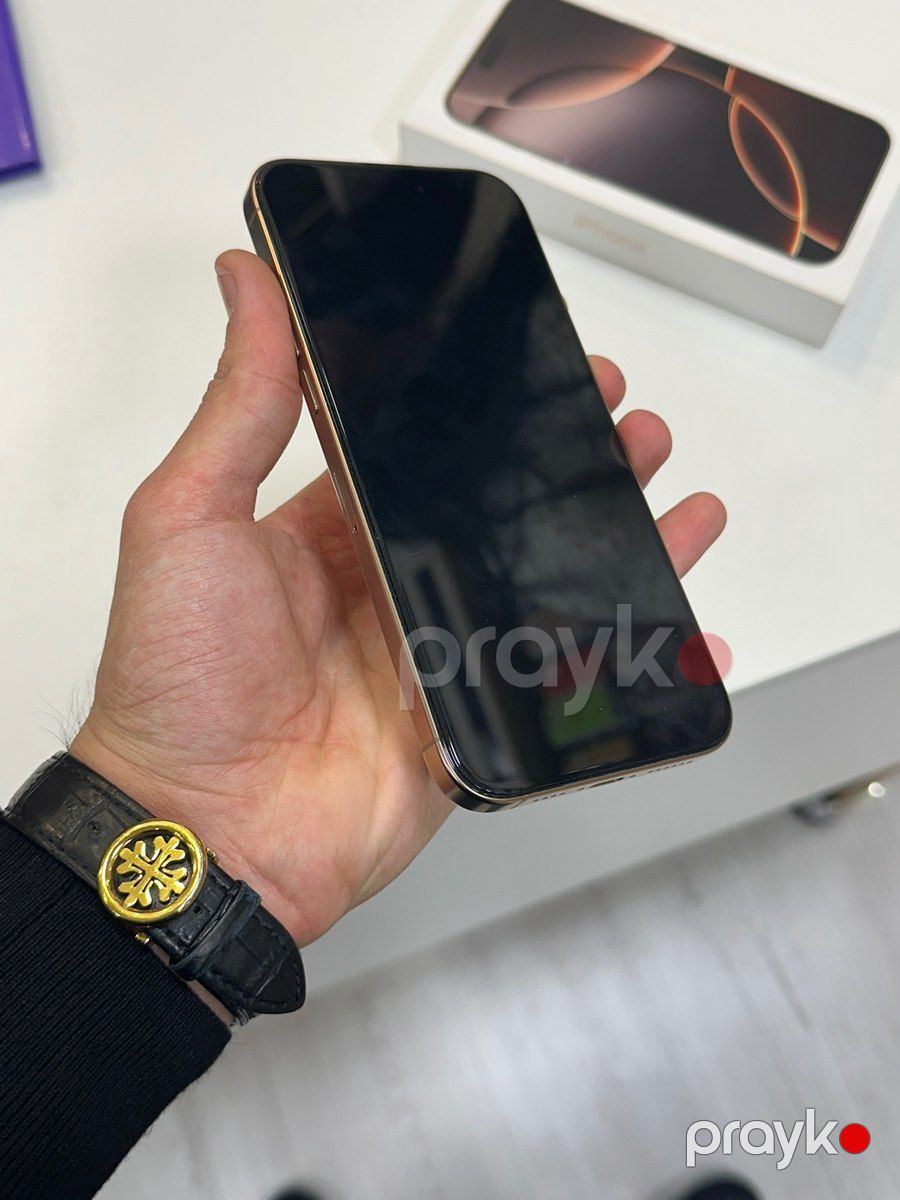 Apple iPhone 16 Pro Max Desert Titanium 256GB/8GB — Smartfonlar, Bakı (6)