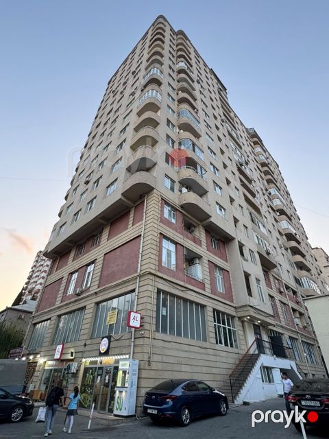 3-otaqlı yeni tikili, Nəsimi r., 72 m² — Bakı