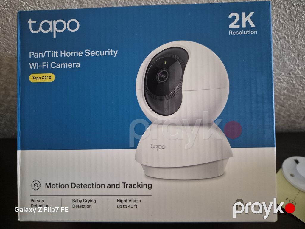 TP-Link Tapo C210 Pan/Tilt Wi‑Fi təhlükəsizlik kamerası – 2K (3 MP) — Surveillance sistemləri, Bakı (7)