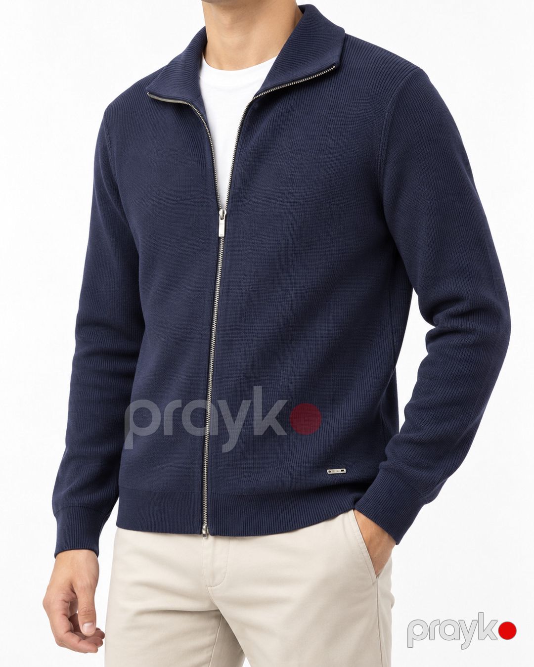 Kişilər üçün kardiqan, göy, pambıqtrikotaj, ölçü 3XL — Mallar, Bakı (3)
