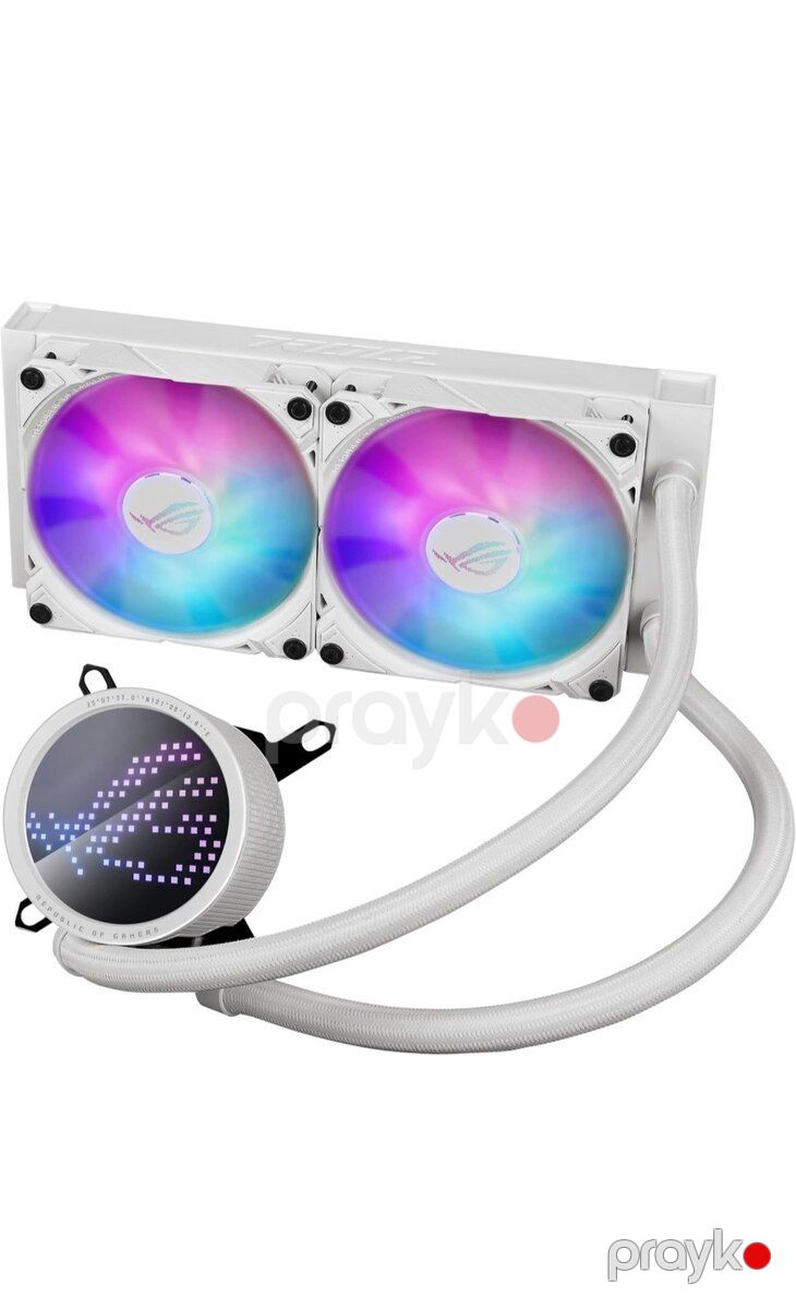 Asus ROG Ryuo III 240 Argb White Edition AIO — Kompüterlər və noutbuklar, Bakı (2)