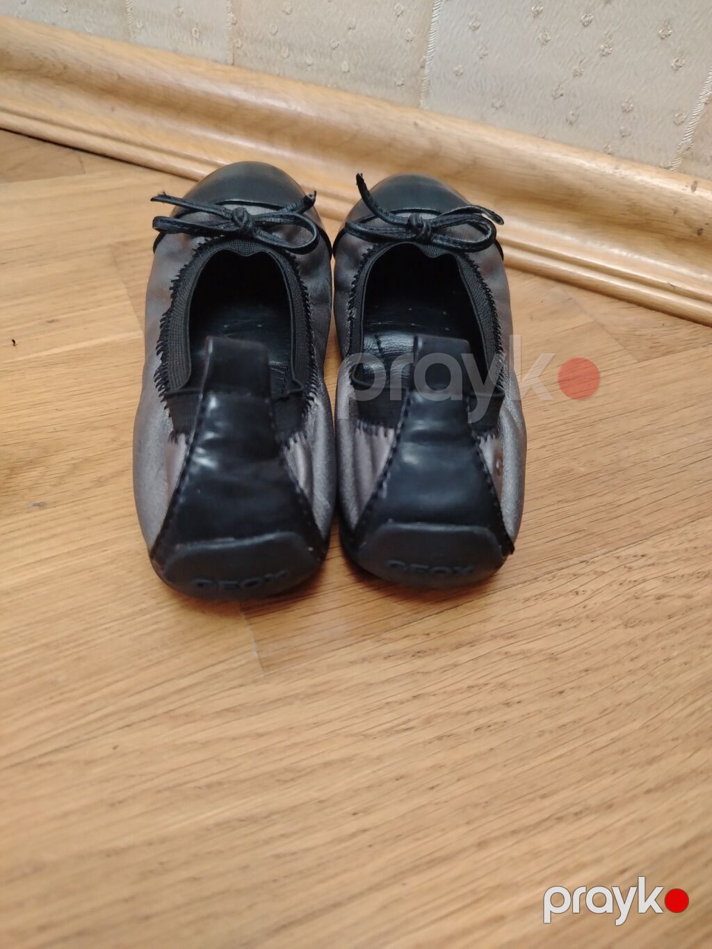 Rəng - Qara Baletkalar, Geox, Ölçü: 27, Qız üçün — Ayaqqabılar və baletlər, Bakı (3)