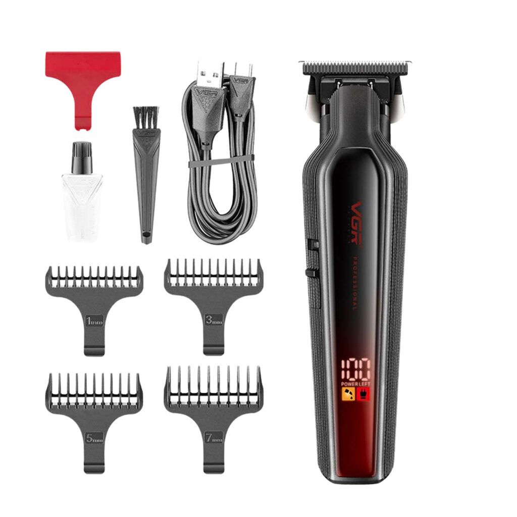 Trimmer VGR 930 - 7000RPM / 2000MAH -360 Dəqiqə / Cord/Cordless / Typc — Saç kəsmə maşınları, Bakı (5)