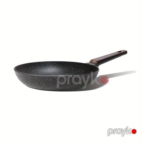 Tava qranit, 28 sm, boz, yanmaz, yapışmaz - homestore_vm1568 — Bakı