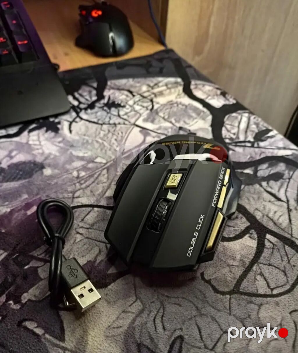 Imıce GM-X7 şarj oluna bilən simsiz gaming siçanı Xüsusiyyətlər — Klaviaturalar və siçanlar, Bakı (2)