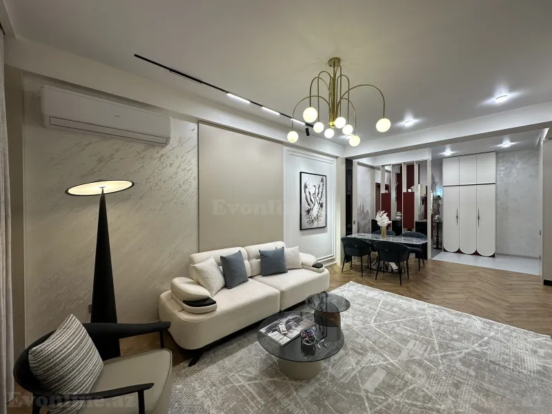 Satılır 3 otaqlı Mənzil Yeni tikili 91 m² Bakı, Xətai r., Həzi Aslanov m — Bakı