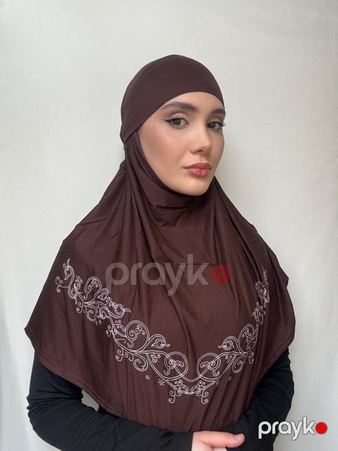 Hicab Ümmü-Gülsüm_0009_1, qəhvəyi — Bakı