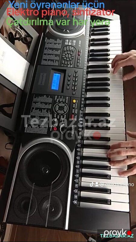 Sintezator elektro piano — Musiqiə alətləri, Bakı (8)