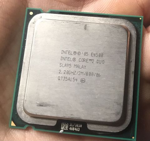 Intel Core 2 Duo E4500 prosessor - Model: Intel Core 2 Duo E4500 — Prosessorlar