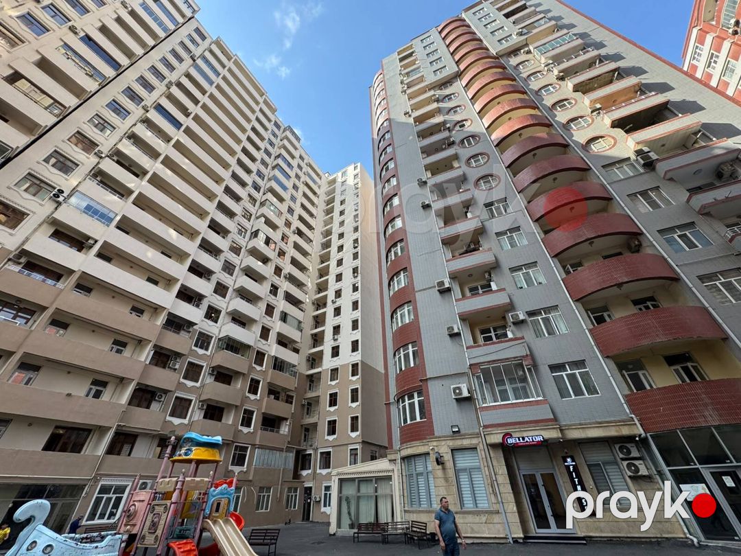 4-otaqlı yeni tikili, Həsən Salmani küç., 200 m² — Mənzil, Bakı (2)