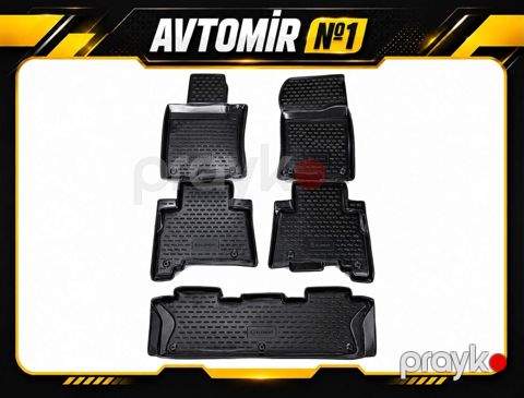 Toyota Land Cruiser Prado 150 LC150 2009-2017 rezin ayaqaltısı — Bakı