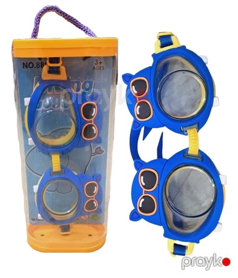 Üzgüçülük üçün eynək B-8801.1, one size, göy — Bakı