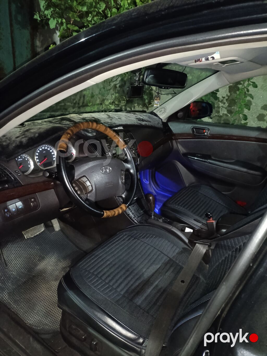 Hyundai Sonata sedan - Kuzov: qara rəng, 4 qapılı sedan - Mühərrik və — Avtomobillər, Bakı (4)
