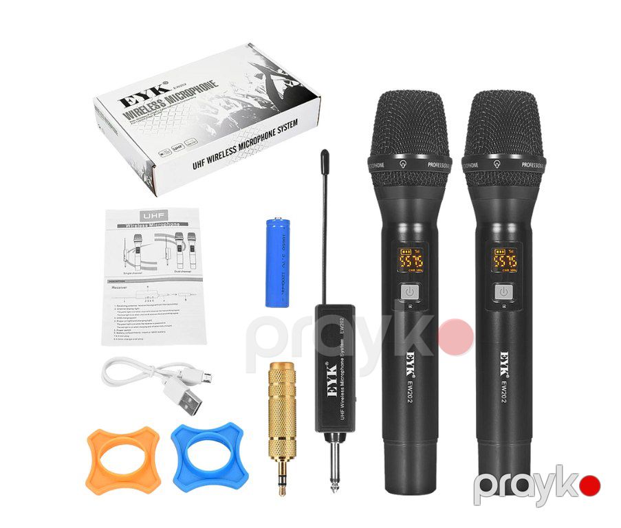 Wireless mikrofon "Karaoke, Konfrans" — Səs texnikası, Bakı (8)