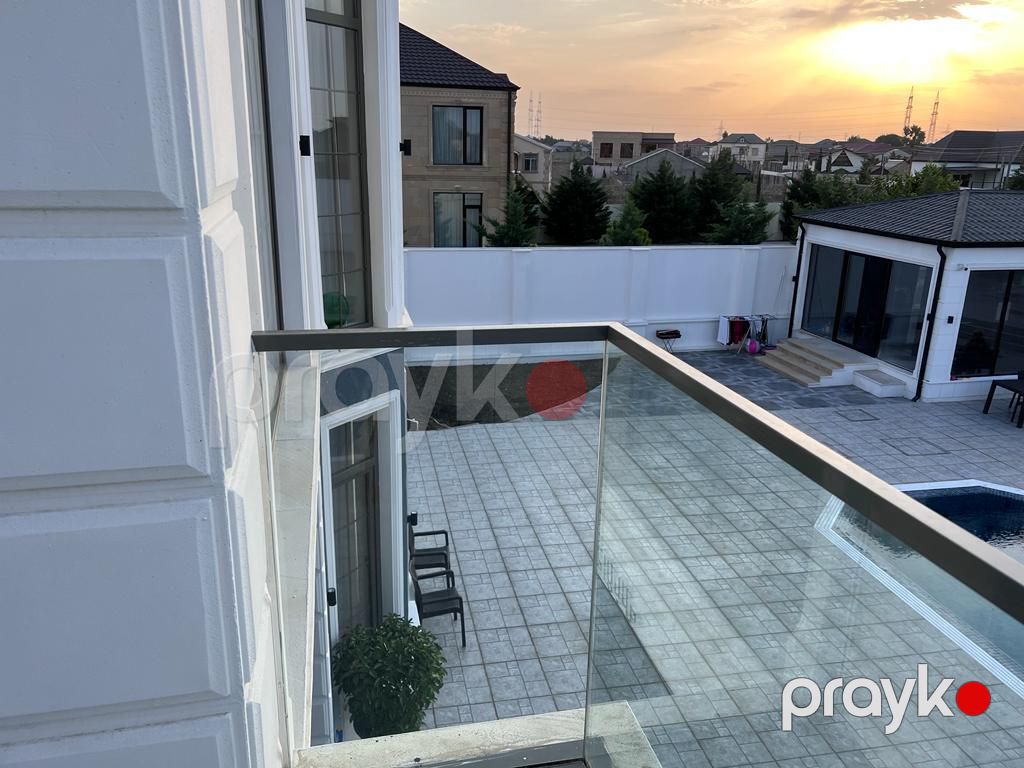 İcarəyə verilir 5 otaqlı həyət evi/bağ evi 400 m² — Ev, villa, Bakı (9)