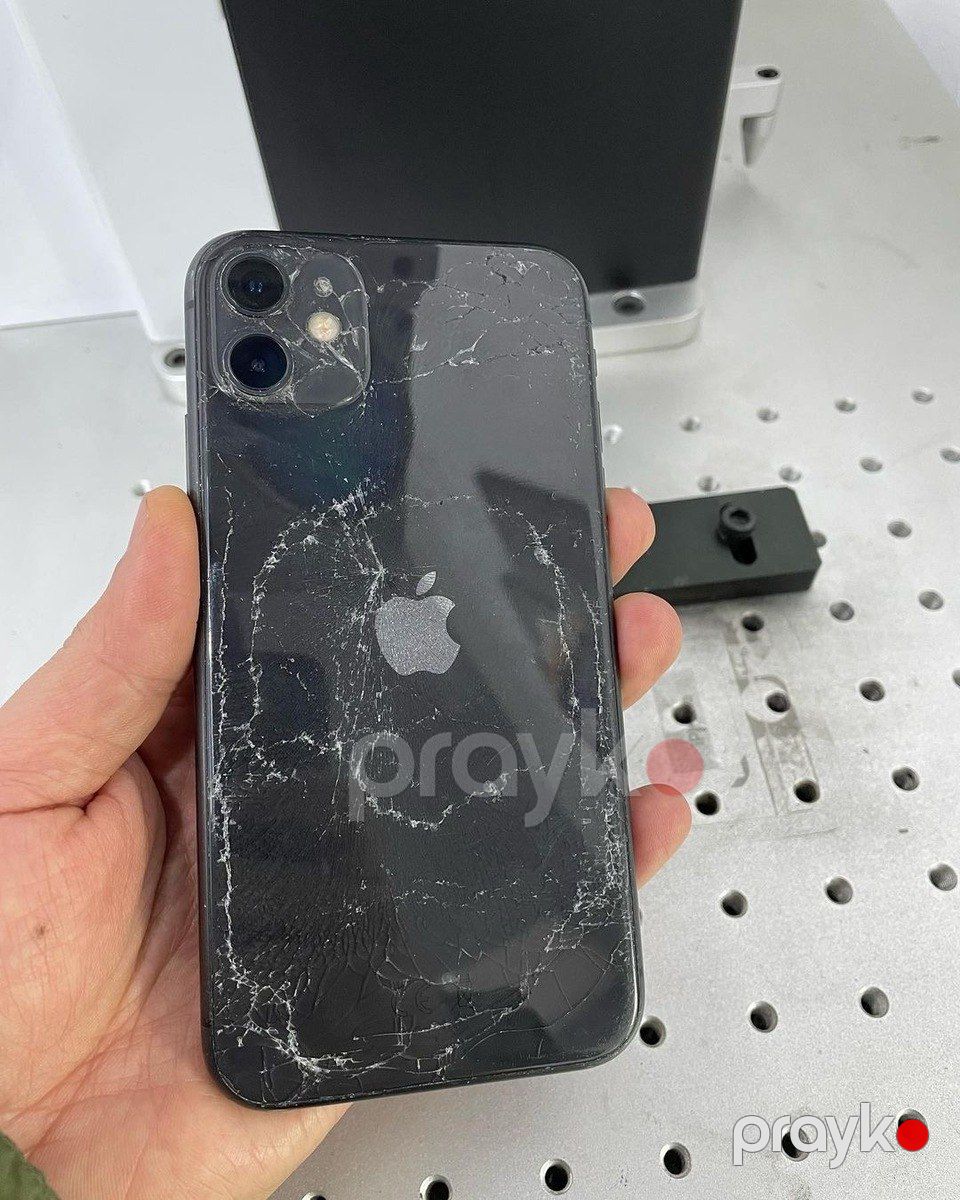"Apple iPhone" arxa şüşəsi dəyişimi — Aparatların təmiri və quraşdırılması, Bakı (3)