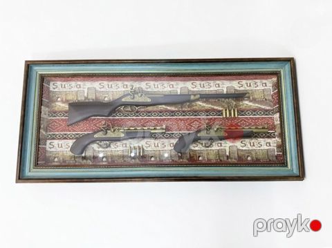 Tablo, 47x107 sm, karton/taxta/parça — Bakı