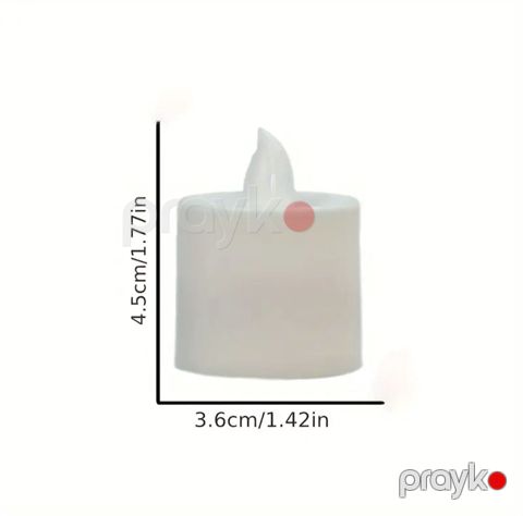 Led şam, 4.5x3.6 sm — Bakı