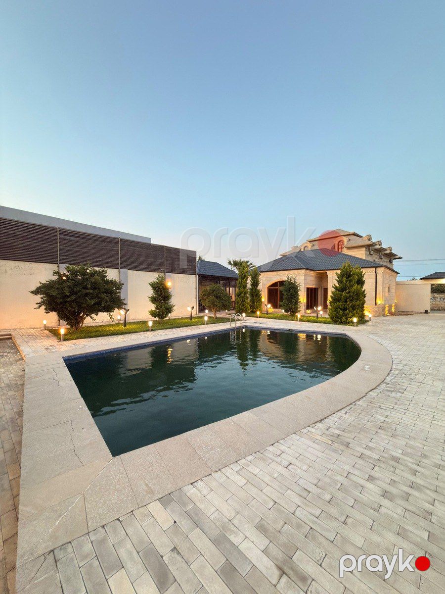 Satılır 5 otaqlı həyət evi/bağ evi 350 m² — Ev, villa, Bakı (4)