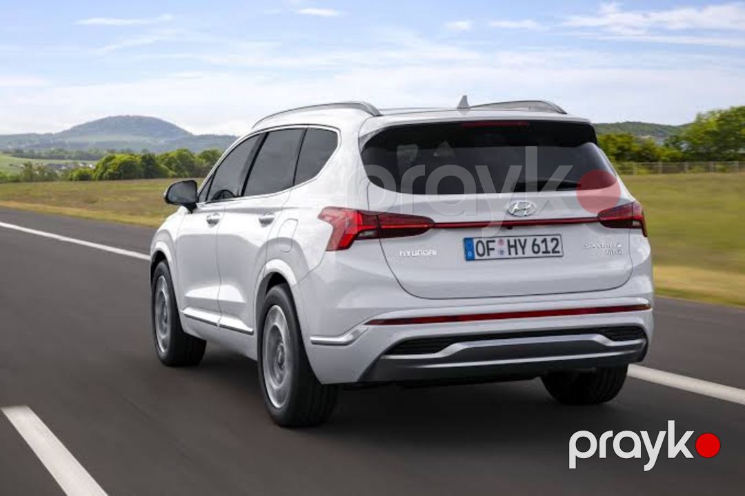 Hyundai Santa Fe 2022 bamper qoruyucusu — Ehtiyat hissələri və aksesuarlar, Bakı (2)