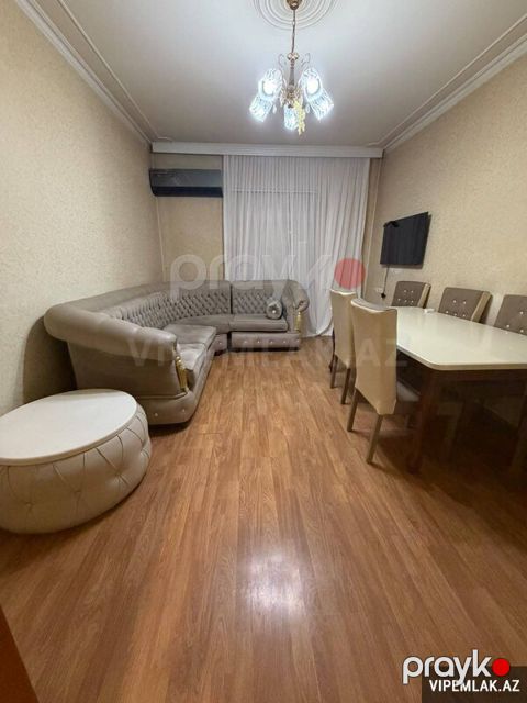 Yasamal rayonunda 3 otaqlı Yeni tikili Kirayə verilir, 90 m² — Bakı