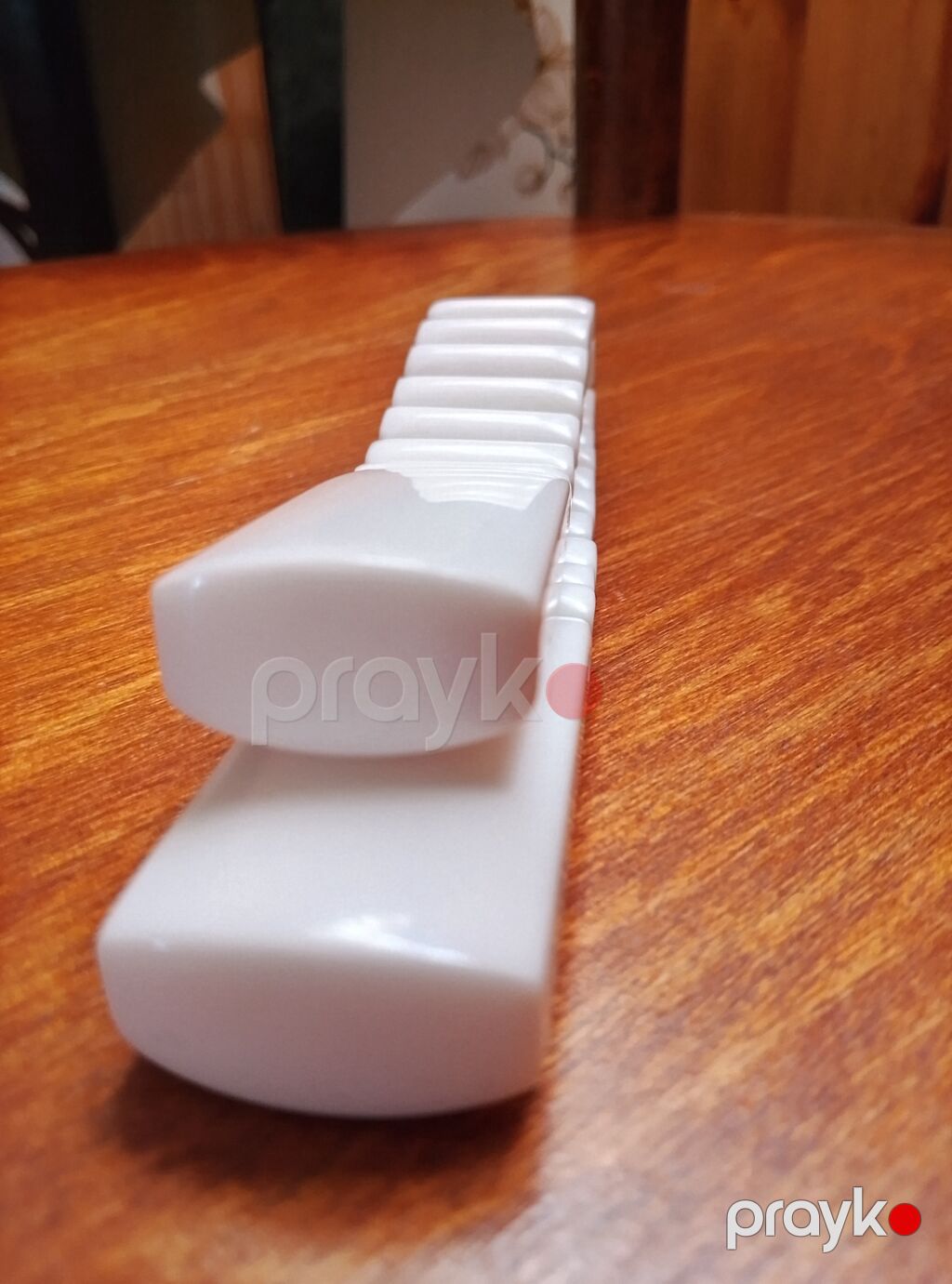Əl işidir təsbeh - Material: davamlı, qalın plastik - Rəng: tam ağ — Uca bilərziklər, Bakı (3)