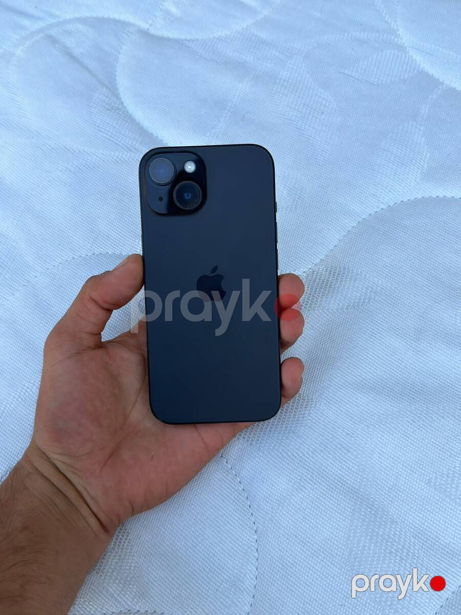 Apple iPhone 15 Black 128GB/6GB — Smartfonlar, Bakı (3)