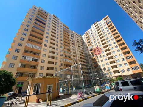 Qara qarayev metrosu yaxınlığında panoramik şəhər mənzərəli 136.6 — Bakı