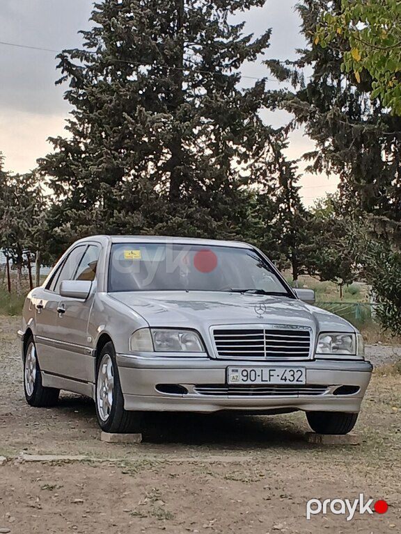 Mercedes C 180, 1.8 L, 1999 il, 350 006 km — Avtomobillər, Biləsuvar (2)