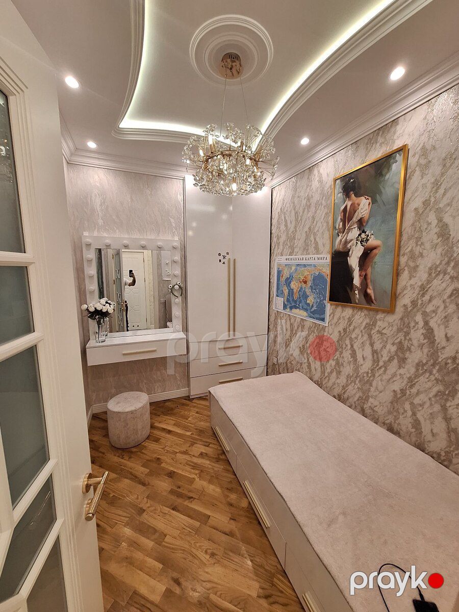 4-otaqlı yeni tikili, Qara Qarayev m., 105 m² — Mənzil, Bakı (3)