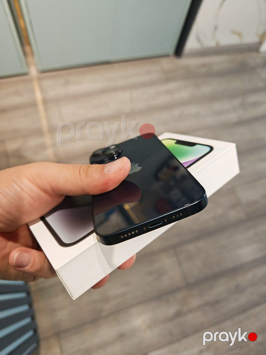 Apple iPhone 14 Midnight 128GB/6GB — Smartfonlar, Bakı (5)