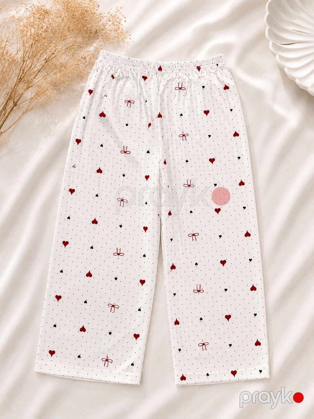 Kaprili pijama dəsti M90323, Ağ, Pambıq, ölçü L — Mallar, Bakı (3)