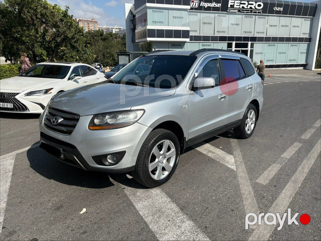 Hyundai Santa Fe, 2.0 L, 2009 il, 365 000 km — Avtomobillər, Bakı (4)