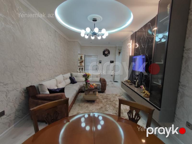 Satılır 2 otaqlı Bina evi menzil (Yeni tikili), 54 m², Xətai rayonu — Mənzil, Bakı (9)