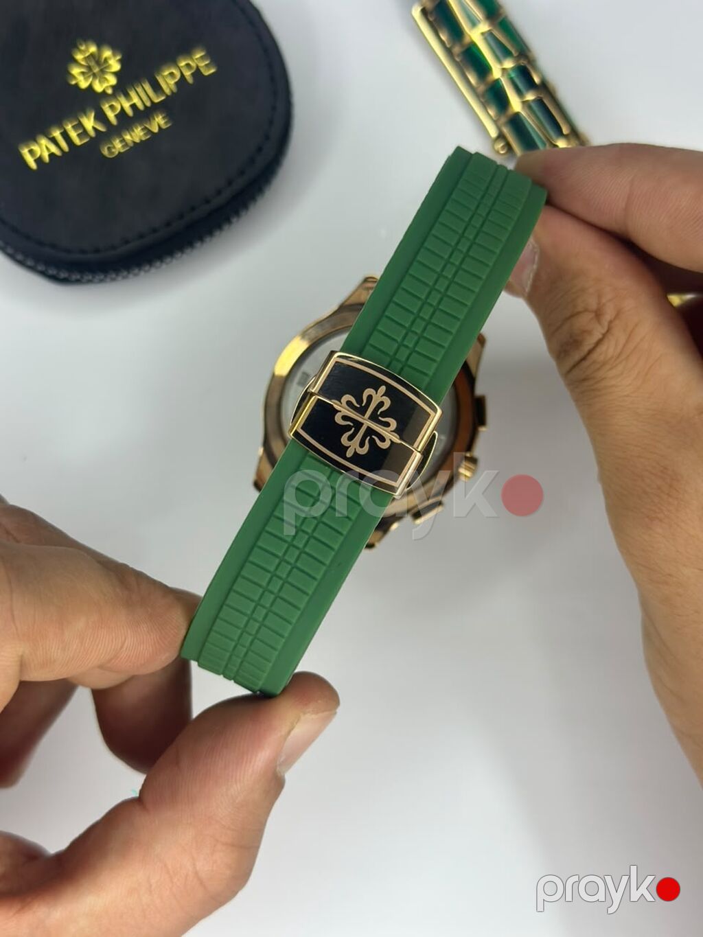 Yeni, Qol saatı, Patek Phillipe, rəng - Yaşıl — Qol saatları, Mehdiabad (3)