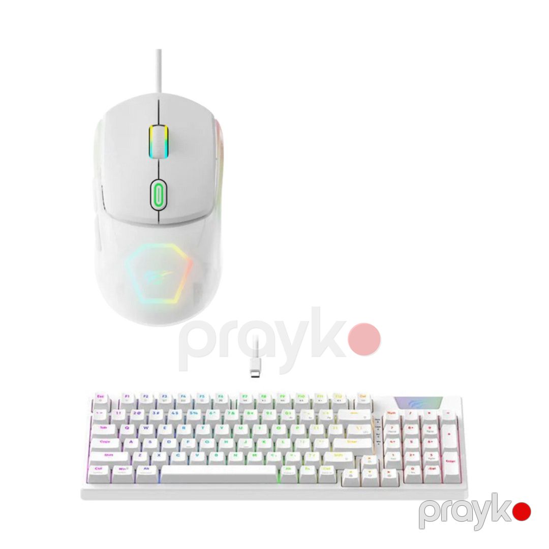 Havit kombo - Gamenote KB885L RGB Keyboard + Havit MS965 RGB Mouse — Periferik cihazlar, Bakı (2)