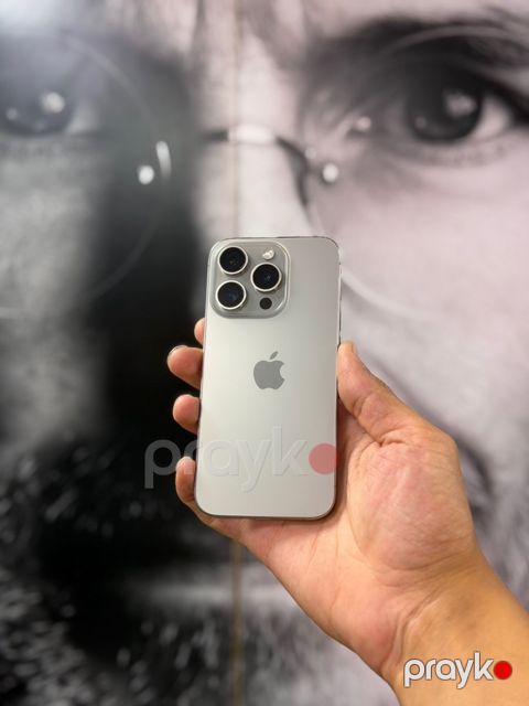 Apple iPhone 15 Pro Natural Titanium 128GB/8GB — Bakı