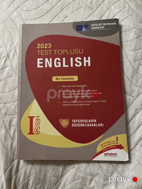 “English – 2023 Test Toplusu” (DİM), 2 hissə Təsvir: - DİM tərəfindən — Bakı