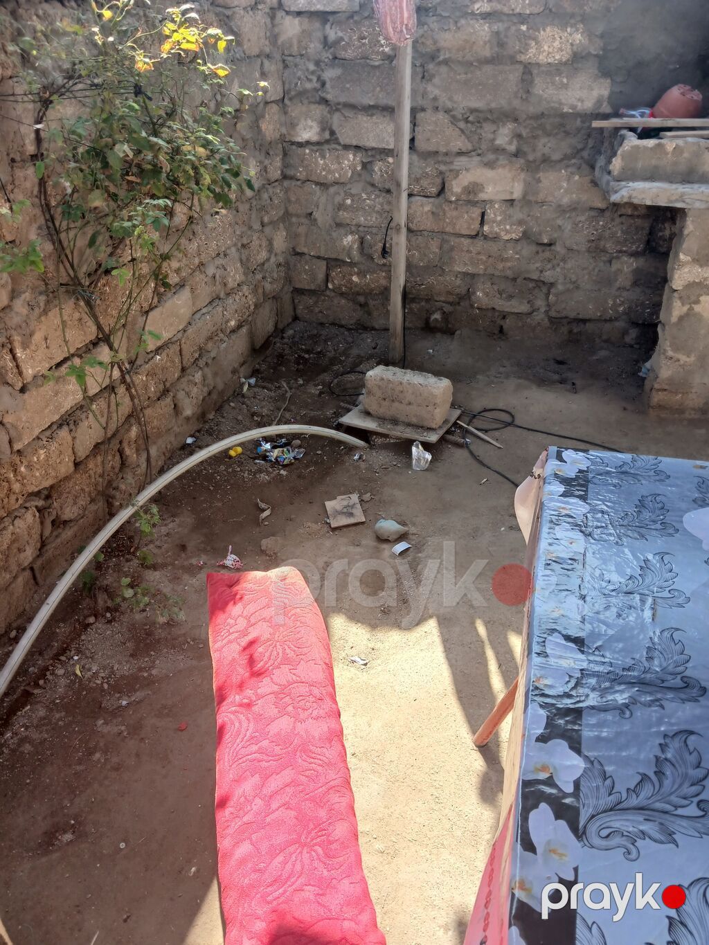 2 otaqlı həyət evi - Plan: 2 ayrı yataq otağı/otaq, zal, mətbəx və — Ev, villa, Digah (9)