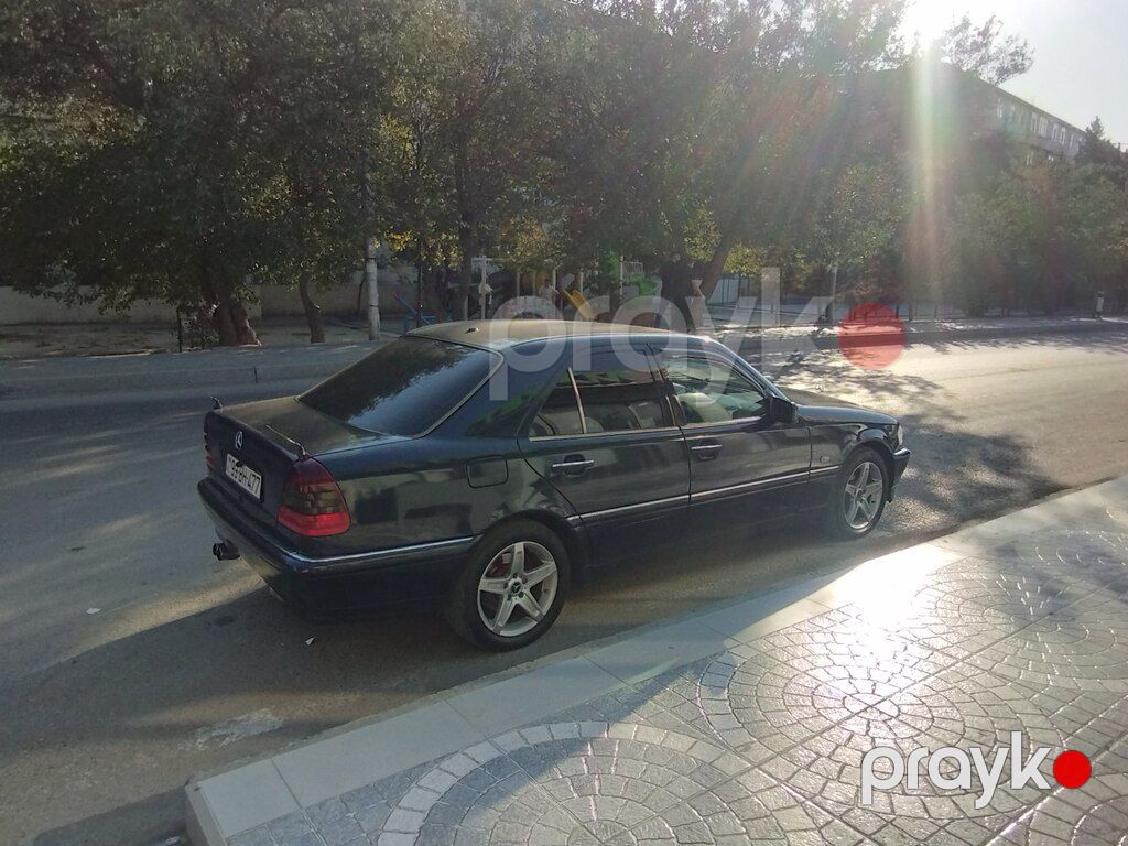 Mercedes C 240, 2.4 L, 1998 il, 480 650 km — Avtomobillər, Bakı (8)