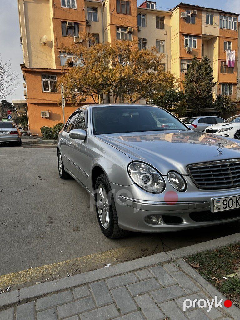 Mercedes E 270, 2.7 L, 2003 il, 480 000 km — Avtomobillər, Bakı (3)