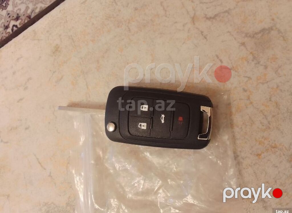 Chevrolet Cruze üçün qatlanan uzaqdan idarəetmə açar korpusu (model — Avtomobil elektrikası, Gəncə (2)