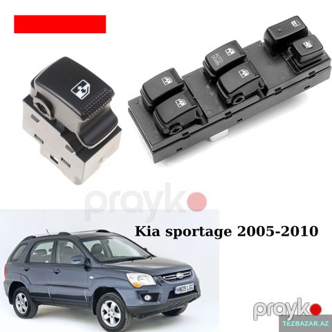 Kia Sportage 2007-2009 üçün şüşə qaldıran knopka blok satılı — Bakı