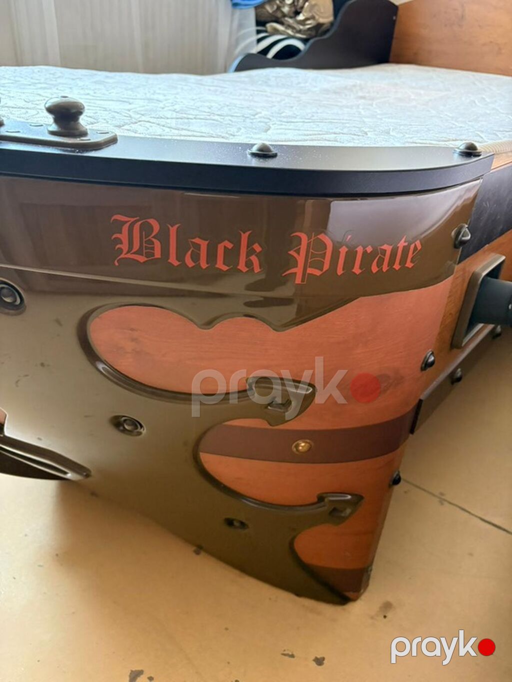 Çilek “Black Pirate” uşaq çarpayısı - Brend/model: Çilek, Black — Yataqlar, Bakı (3)