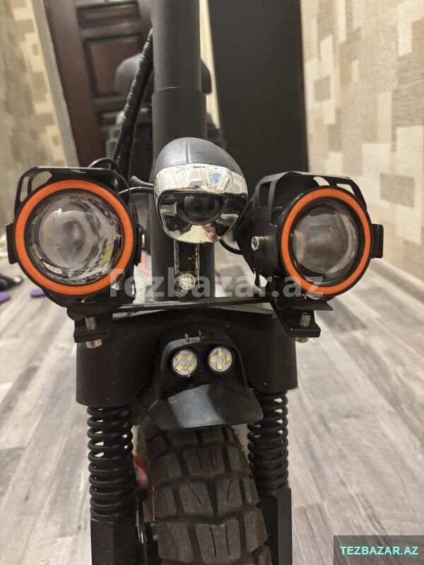 Toba elektrikli skuter — Motosiklet və mopedlər, Bakı (4)