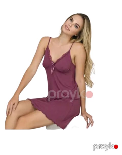 Qadınlar üçün kombinasiya Nebula 10343, tünd qırmızı, viskoz/elastan, ölçü L — Bakı
