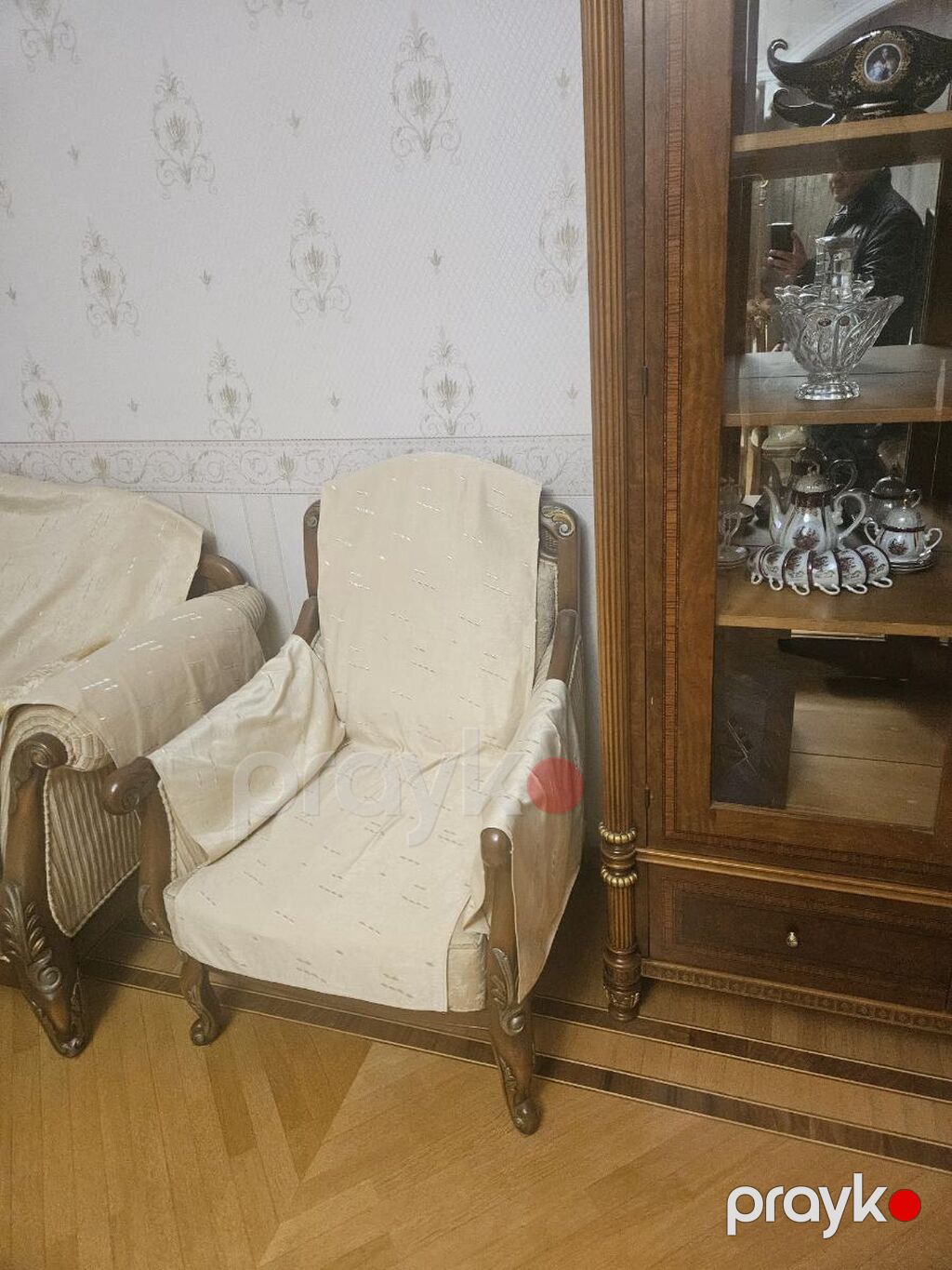 Türkiyə istehsalı, keyfiyyətli taxta, əla vəziyyətdə, gözəl — Yataq otağı mobilya dəstləri, Bakı (10)