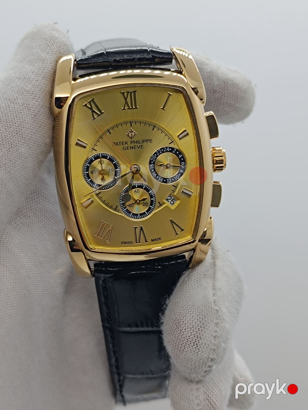 Kişi qol saatı 838 Black Gold — Mallar, Bakı (2)